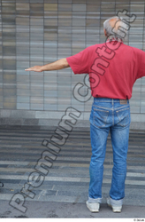 Whole Body Man T poses White Casual Average Standing Street photo references